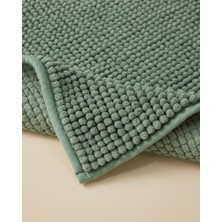 English Home Macaroni Kaydırmaz Taban Banyo Paspası 50x80 cm Yeşil