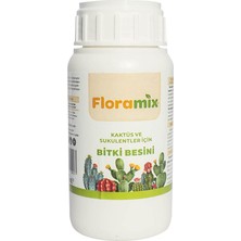 Hepta Collection Floramix Kaktüs ve Skulentler Için Özel Organik Bitki Besini 250ML