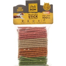 Hepta Collection Deriden Munchy Çubuk Karışık Renk, THINX100PCS, Çok Renkli