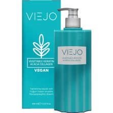 Hepta Collection Vıejo Vegan Hair Keratin - Acacia Collagen - Hair Straightening Care Keratin, Protects Hair From Ext