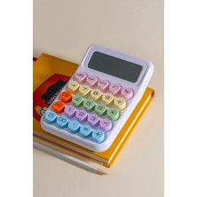 Hepta Collection Twotech Hesap Makinesi - Q6 (Beyaz)