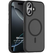 Hepta Collection iPhone 17 Için Kılıf Epicon Magsafe Siyah [iphone 17 ile Uyumlu Kılıf - Siyah]