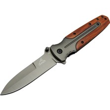 İntora GB DA59 Avcı Tip Kamp Çakısı 21 cm - Metal & Ahşap Sap