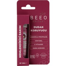 Hepta Collection Bee'o Apicare Propolisli Kara Mürverli Dudak Koruyucu, 10 ml