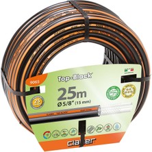 Hepta Collection 9065 Top Black Sulama Hortumu, 25 M, 5/8”