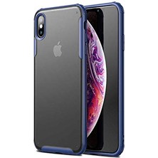 Hepta Collection Spia iPhone X/xs Kılıf Mavi Vulga Sert Kapak Orijinal Esnek Ince Geliştirilmiş Dayanıklı Darbe Karşı