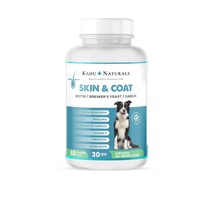 Hepta Collection Kahu Naturals Skin&coat, ve Tüy Sağlığı Takviye, Bira Mayası, Sarımsak, Mos, Spirulina, 60 Tablet