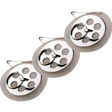 Hepta Collection 3 Adet Demlik Süzgeci Plus Çaydanlık Içi Süzgeç Elek Fonksiyonel Yıkanabilir Paket