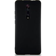 Hepta Collection Mi 9t ile Uyumlu Kılıf Soft Premier Renkli Silikon Kapak - Siyah