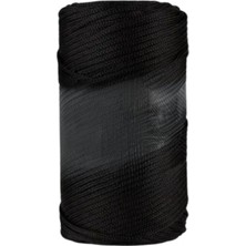 MiraLive Makrome Ipi 3mm Polyester Siyah