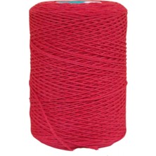 MiraLive Pamuk Makrome 2 mm Kırmızı