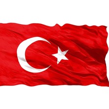 Hepta Collection Asilmeydan Türk Bayrağı Kalpaklı Atatürk Fotoğraflı Türkiye Bayrağı 70X105 cm