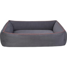 Hepta Collection Golf Vita Gri Köpek Yatağı L 85X105CM