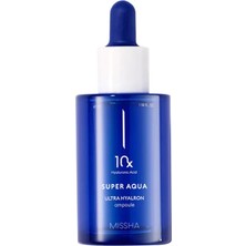 Hepta Collection Mıssha 10 Farklı Hyaluronik Asit Içeren Su Bazlı Nemlendirici Ampul Super Aqua Ultra Hyalron 47 Mili