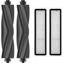 Hepta Collection D10S D10S Pro Uyumlu Silikon Ana Fırça ve Filtre-4 Parça