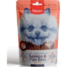 Hepta Collection Wanpy Oven Roasted Gerçek Somon Dilimleri 100 gr Köpek Ödülü