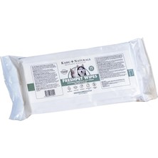 Hepta Collection Pati ve Tüy, Vücut Temizleme ve Hijyen Mendili, Kedi ve Köpek, 1 Paket (25 Adet Mendil Içerir)