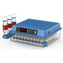 Hepta Collection Tam Otomatik Kuluçka Makinesi, 60 Yumurta Kapasiteli, LCD Ekranlı, Otomatik Çevirme Sistemli