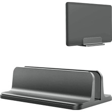 Hepta Collection Idock N17 Dikey Genişliği Ayarlı Laptop Macbook Standı Space Gray