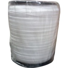 MiraLive Çamaşır Lastiği Düz 1 cm  75 Metre 1 Top Beyaz