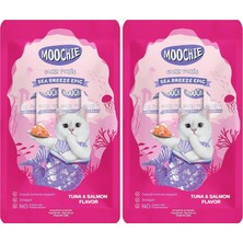 Hepta Collection Moochie Sıvı Kedi Ödülü Ton-Somon 5X15 gr 2li Paket