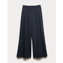 Marks & Spencer Yün Karışımlı Geniş Paça Pantolon