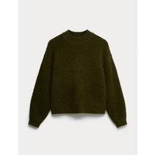 Marks & Spencer Yün Karışımlı Dokulu Kazak