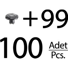 Alpha Auto Part Honda Için Davlumbaz Klipsi- 100 Adet
