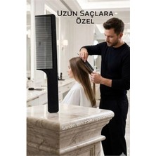 MiraLive Profesyonel Antistatik Uzun Saç Kesim Tarağı – Isıya Dayanıklı ve Ergonomik 23 cm