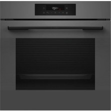 Bosch Gri 3 Lü Ankastre Set 489 ( HJG852YN0T - POP6C9P31O - DWK64PJ70T ) - 3D Fry Hava ile Kızartma -