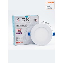 Ack 6W LED Panel 10 Adet
