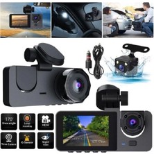 Sb Shopping Üç Kameralı Ön Iç Arka Araç Içi Kamera Wifi Viidure App Mpıa CC38 64GB