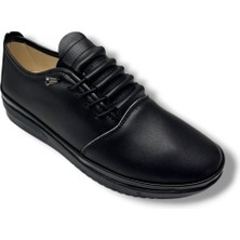 Livazen 285-26 Cilt Deri Merdivenli Anatomik Comfort Kadın Ayakkabı