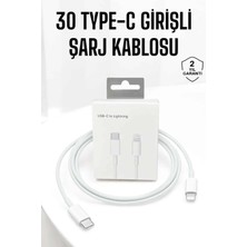 Sb Shopping Iphone Uyumlu Ios Uyumlu Lightning Hızlı Şarj Tye C Lightning Şarj Kablosu