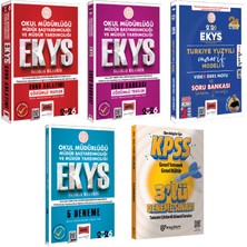 Yargı Yayınevi 2026 Ekys Okul Müdürlüğü,müdür Yardımcılığı Konu Anlatımı-Soru Bankası-Deneme-Maarif Modeli Soru