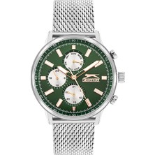 Slazenger Erkek Yeni Sezon Hasır Kordonlu Füme Içi Lacivert Renk Orjinal Kol Saati + Bileklik Hediyeli