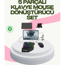 Sb Shopping Rekabetçi Oyun Aksesuarı | Klavye + Mouse + Hızlı Dönüştürücü
