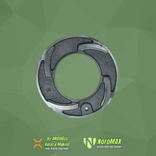 Noromax 3'' Pafta 2'' Yedek Kafa Ara Flanş (Salyangoz)