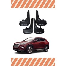the mr east Hyundai Tuscon Racing Yazılı 4'lü Tozluk Çamurluk Paçalık