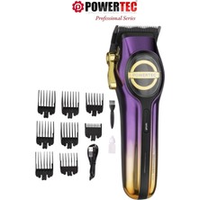 Powertec TR-7000 Profesyonel USB Type-C Şarj Girişli Saç Sakal Tıraş Makinesi