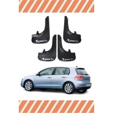 the mr east Volswagen Golf 6 Sports Yazılı 4'lü Tozluk Çamurluk Paçalık