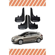 the mr east Renault Megane 3 Stw 2010-2016 Racing Yazılı 4'lü Tozluk Çamurluk Paçalık