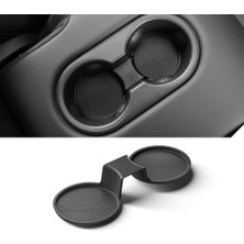 Ramm Tesla Juniper Arka Orta Konsol Silikon Bardak Tutucu Pedi Siyah