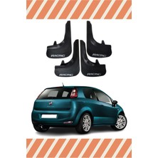 the mr east Fiat Punto Racing Yazılı 4'lü Tozluk Çamurluk Paçalık
