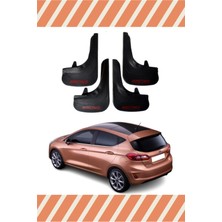 the mr east Ford Fiesta 2018 ve Sonrası Racing Yazılı 4'lü Tozluk Çamurluk Paçalık