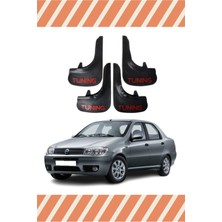 the mr east Fiat Albea Sd Tüm Kasalar Tunıng Yazılı 4'lü Tozluk Çamurluk Paçalık