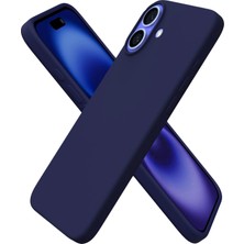Bix iPhone 16 Plus Silikon Kılıf Magsafe Uyumlu Güçlü Koruma Darbe Emici Küf Menekşesi
