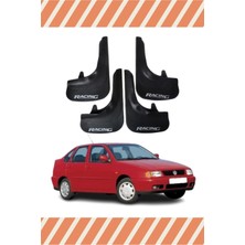 the mr east Volswagen Polo Sd 1996-2001 Racing Yazılı 4'lü Tozluk Çamurluk Paçalık