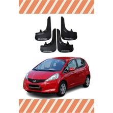 the mr east Honda Jazz 2009-2015 Racing Yazılı 4'lü Tozluk Çamurluk Paçalık