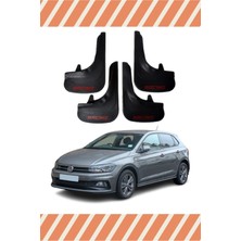 the mr east Volswagen Polo Racing Yazılı 4'lü Tozluk Çamurluk Paçalık